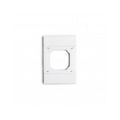 Acconet 4x2 100x50mm Smart Wall Switch Adapter Plate White IOT-BP-W