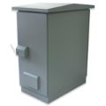 CPS 42U 600mm x 1000mm x 2050mm IP55 Ventilated Outdoor Cabinet IP55V.6042.GRY