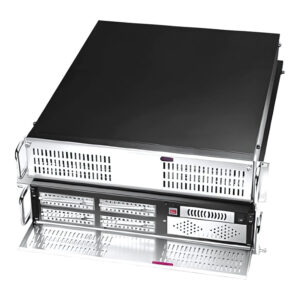 Netix IPC 2U 19-inch Rack Mount Server Chassis IPC2015L-BK