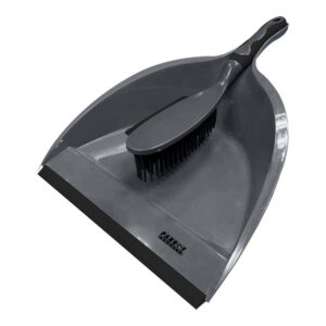 Parrot Janitorial Rubber Dustpan and Brush Set JA0102B