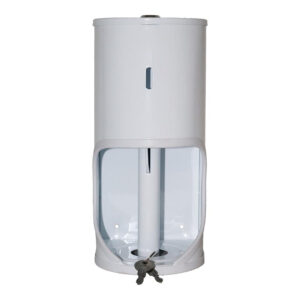 Parrot Janitorial TR2 Toilet Roll Holder Lockable – Mild Steel White JA0508A