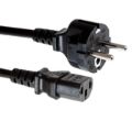 HPE Aruba C13 Coupler CEE7/7 Power Cable 1.8m Black JW118A