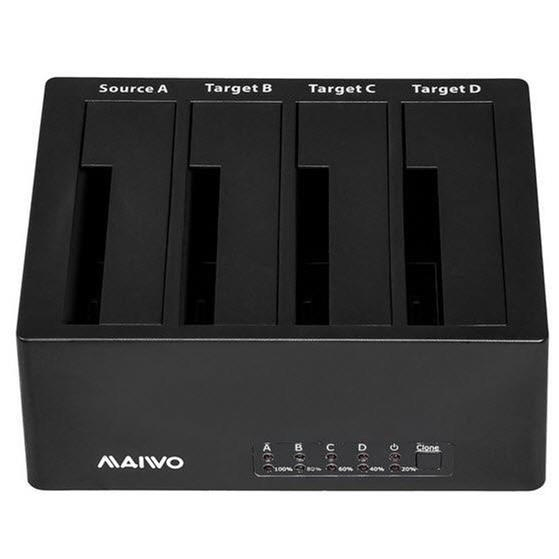 Maiwo K3084 4-bay SATA USB 3.0 Hard Drive Docking Station