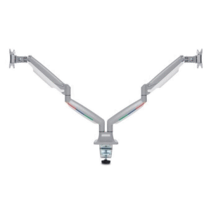 Kensington SmartFit One -Touch Height Adjustable Dual Monitor Arm White K55471EU