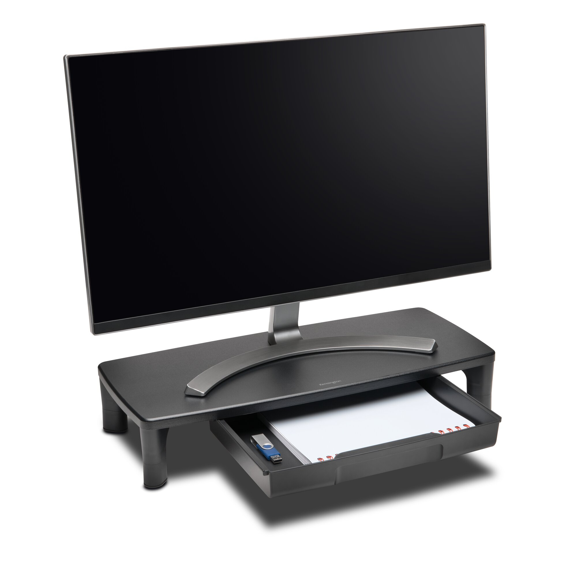 Kensington Smartfit Monitor Stand with Drawer K55725EU - Image 3