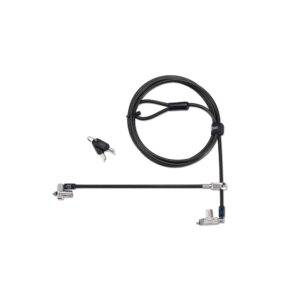 Kensington Slim N17 2.0 Keyed Dual Head Notebook Lock for Wedge-Shaped Slots K60508WW