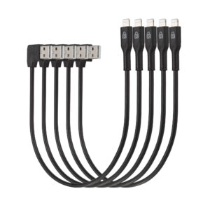Kensington USB Type-A to Lightning Charge and Sync Cable 5-pack K67864WWA