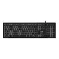 Genius SlimStar 820 Wired Keyboard Black