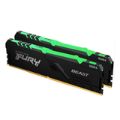 Kingston Fury Renegade RGB KF432C16RBAK2/16 Memory Module 16GB DDR4 3200MHz