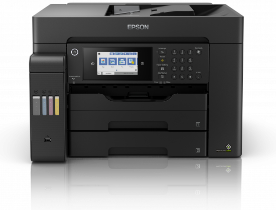 Epson 32ppm Mono 22ppm Colour A3+ Print Scan Copy Fax USB/USBHost Wi-Fi/Wi-FiDirect Ethernet AutoDuplexPrint&Scan ADF incl 1 set of ink