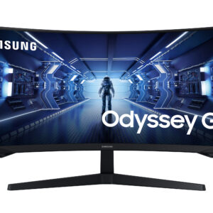 Samsung Odyssey 34-inch 3440x1440p QHD 21:9 165Hz 1ms VA LED Curved Monitor LC34G55TWWPXEN