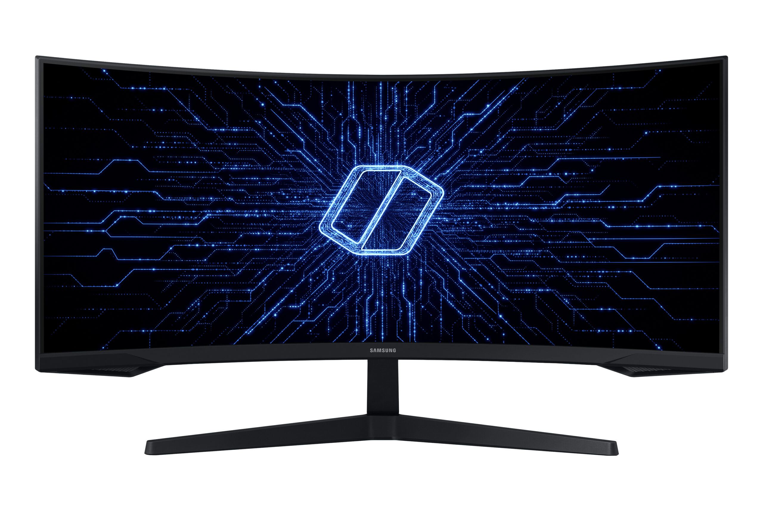 Samsung Odyssey 34-inch 3440x1440p QHD 21:9 165Hz 1ms VA LED Curved Monitor LC34G55TWWPXEN - Image 2