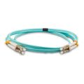 Globalsix LC-LC OM3 DX Patch Cord 2m Aqua LCLCOM3D2AQ2M