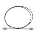 Apache 3m OM4 LC-LC DX 2.0mm Fibre Patch Lead - Purple LCLCOM4D2PU3M