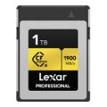 Lexar Professional GOLD 1TB CFexpress Type-B Memory Card LCXEXPR001T-RNENG