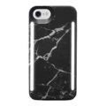 LuMee duo Protective Case for iPhone 8 Black Marble LD-IP8-BMR