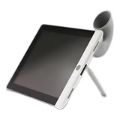 Bone Collection Horn Stand with Sound Amplifier for iPad 2 Grey LF11041-GR