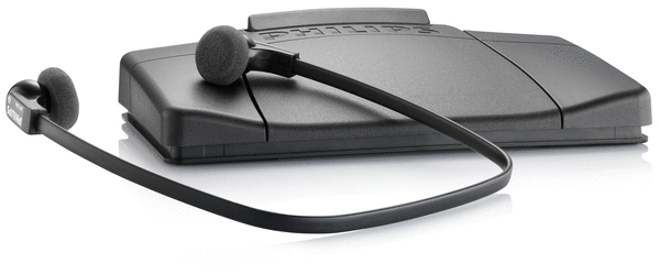 Transcription Device Incl Foot Control & Headset High End Philips