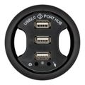 Lucktek Grommet 3x USB 2.0 with 2x Audio Jack