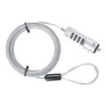Mecer Dual Lock 4-Dial Notebook Mini PC Cable Lock LKCP-0093B2