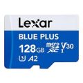 Lexar Blue Plus 128GB UHS-I microSDXC Memory Card LMSBLPL128G-BNANG