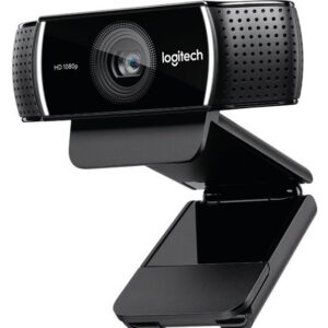 Logitech C922 Pro – Webcam – Stream edition – USB – Black – Includes tri-pod
