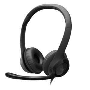 Logitech H390C – Stereo Headset – Black – USB-C