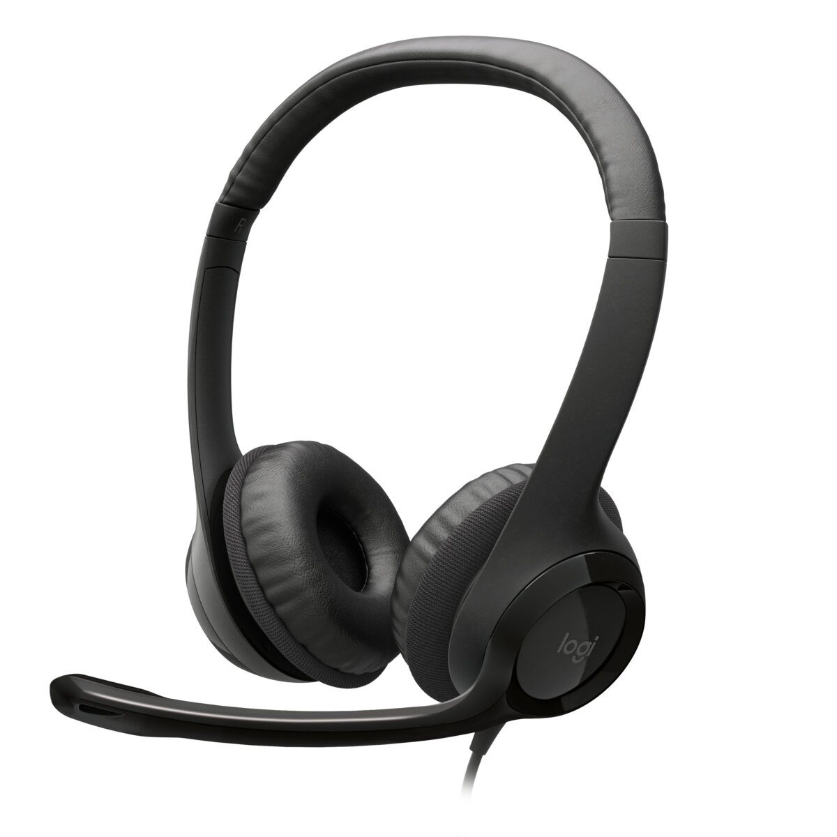 Logitech H390C – Stereo Headset – Black – USB-C