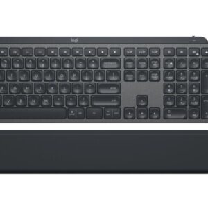 Logitech MX Keys S Combo – Wireless Keyboard and Mouse combo – Slimline – Graphite – Bluetooth