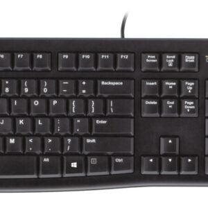 Logitech MK120 – Wired Keyboard and Mouse combo – Black – USB