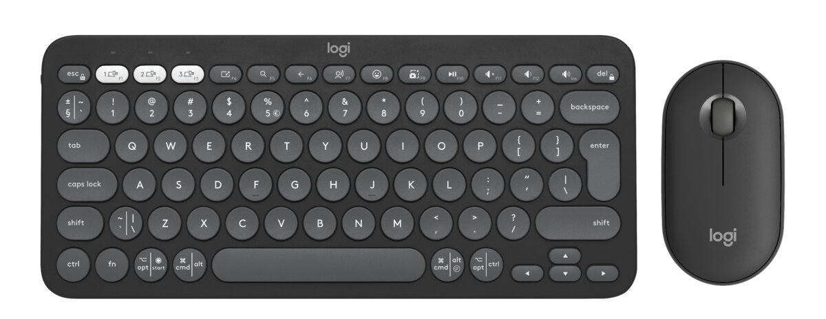 Logitech Pebble 2 Combo – Tonal Graphite