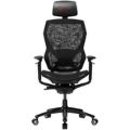 Lorgar Grace 855 Mesh Material Gaming Chair Black LRG-CHR855B