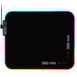 Lorgar Steller 913 RGB Gaming Mouse Pad Black LRG-GMP913