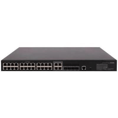 H3C S5120V2-20P-LI L2 Ethernet Switch with 16×10/100/1000BASE-T Ports and 4x1000BASE-X SFP Ports