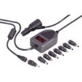 LVSUN LS-CR90AA 90W 12A Universal Notebook Car Charger / Power Adapter PSU-CAR-90W-LV