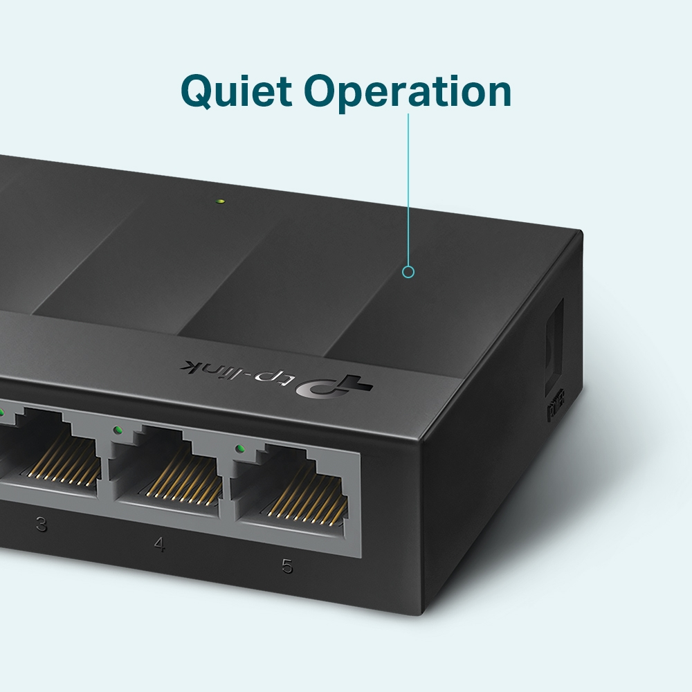 TP-Link LiteWave LS1005G 5-port GbE Desktop Unmanaged Switch - Image 4