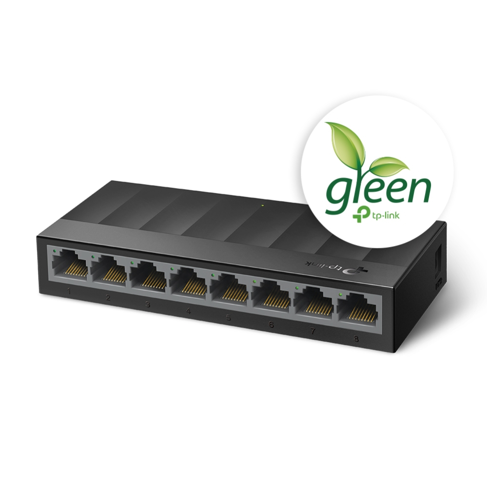 TP-Link LiteWave LS1008G 8-port GbE Desktop Unmanaged Switch - Image 2