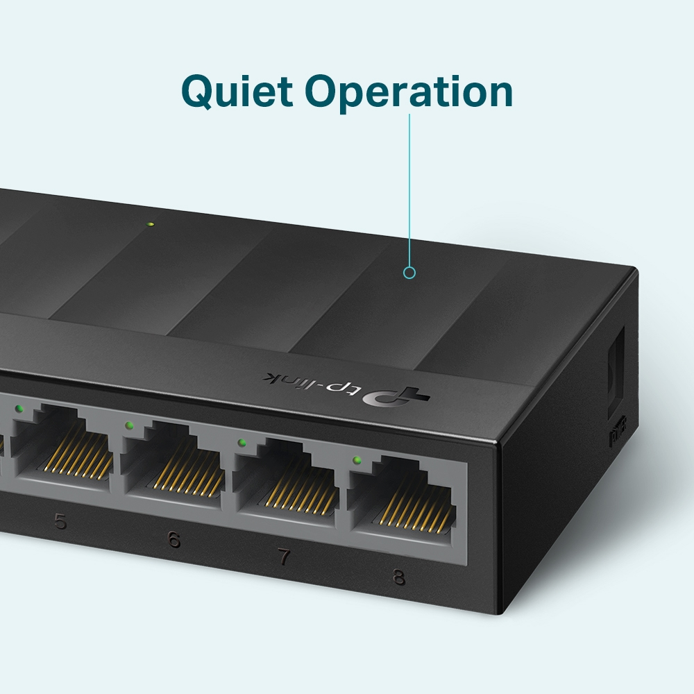 TP-Link LiteWave LS1008G 8-port GbE Desktop Unmanaged Switch - Image 4
