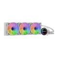 Raidmax Infinita 360mm ARGB Liquid CPU Cooler - White LS360WT ARGB