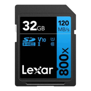 Lexar 800x SD Professional 32GB SDHC Memory Card LSD0800P032G-BNNNG