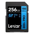 Lexar BLUE Series High-Performance 800xPRO 256GB SDHC/SDXC UHS-I Memory Card LSD0800P256G-BNNNG