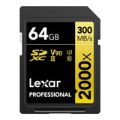 Lexar 2000x SD Professional 64GB SDXC Memory Card LSD2000064G-BNNNG