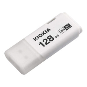 Kioxia TransMemory U301 128GB Type-A Flash Drive White LU301W128GG4