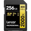 Lexar SD Pro 2000x 256GB UHS-II SDHC Memory Card LXSD2000P256
