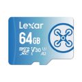 Lexar Fly High-Performance 64GB microSDXC UHS-I Memory Card LXSDMFLYX064G