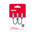 Unitek Type-C 2-in-1 Headphone and 18W Charge Adapter M206A