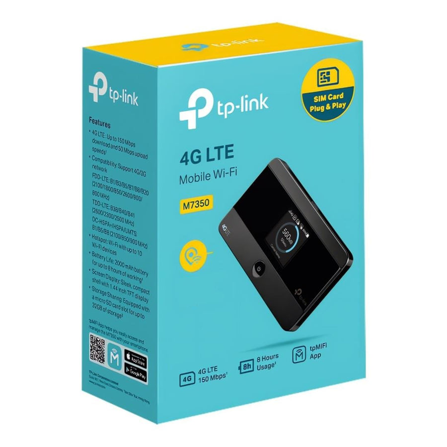 TP-Link MiFi M7350 4G LTE Mobile Wi-Fi Router