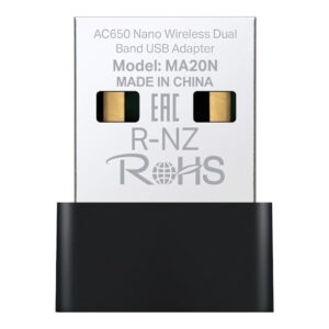 Mercusys AC650 Nano Wireless Dual Band USB Adapter MA20N