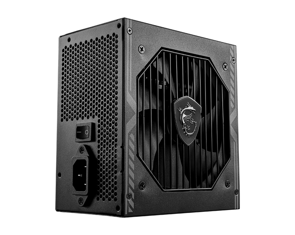 MSI MAG A750BN PCIE5 80 Plus Bronze 750W 24-pin ATX Power Supply Unit - Image 3