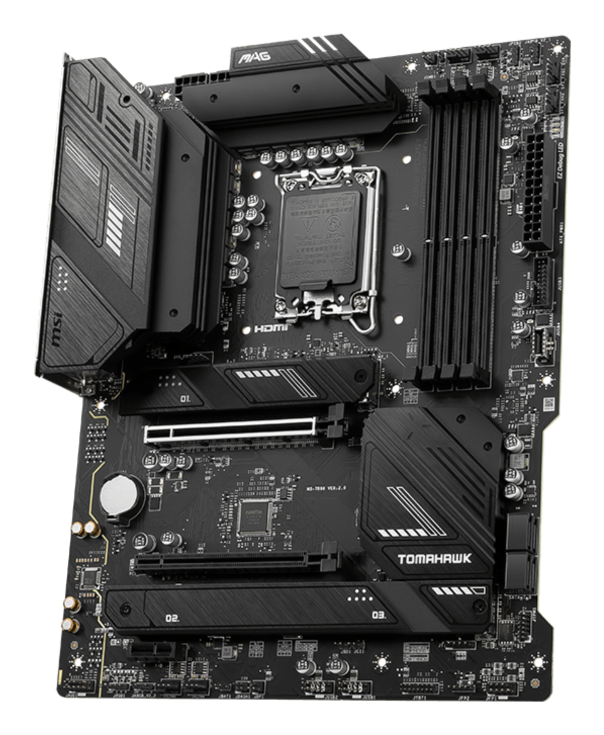 MSI MAG B760 Tomahawk Wi-Fi DDR5 LGA 1700 ATX Motherboard - Image 3